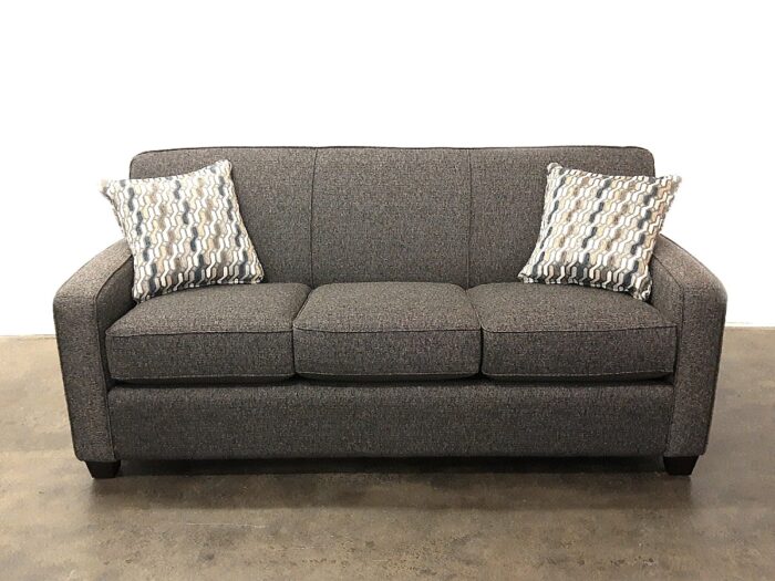 Trent Queen Sofa Bed - Force Peppercorn