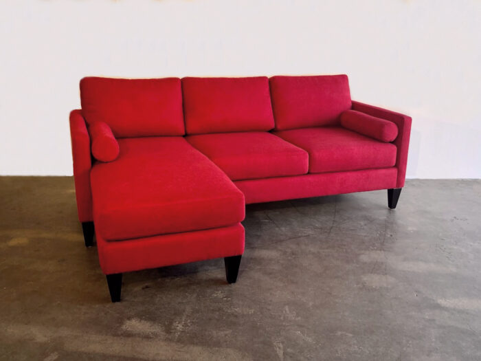 Caden Sofa w/Bumper - Atwell Rose
