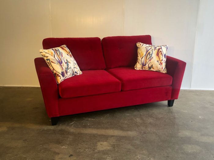 Sadie Double Sofa Bed - Jersey Cranberry