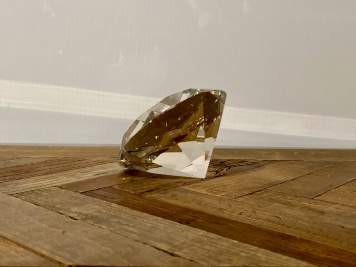 Glass Diamond Paper Weight - Image 2