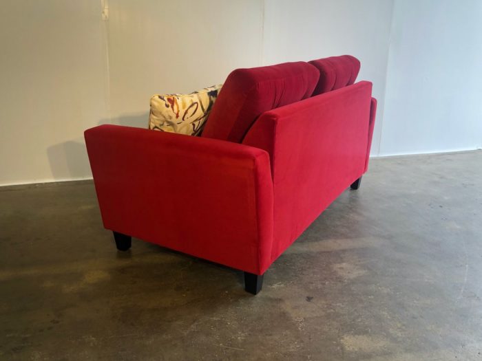 Sadie Condo Sofa - Jersey Cranberry - Image 2