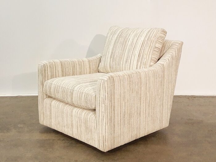 Garda Swivel Chair - Julip Linen - Image 2