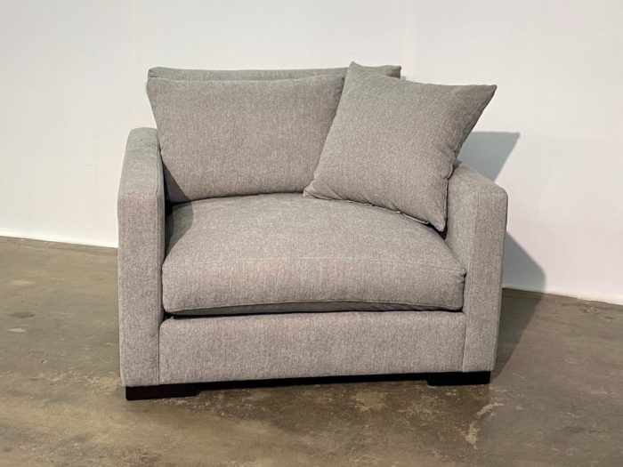 Boss Chair and Half - Quarry 91 Nickel
