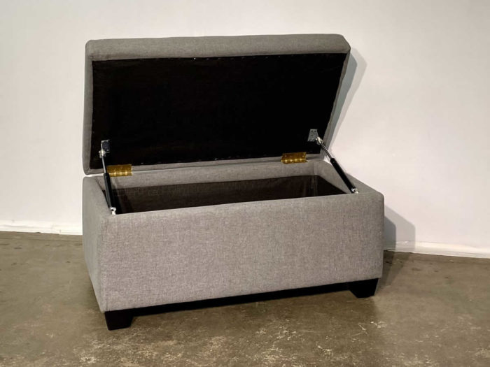 Hank Storage Ottoman - Element Silver Dollar - Image 2