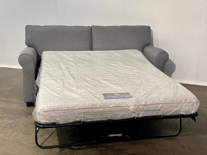 Carmen Double Sofa Bed - Casey Charcoal - Image 3