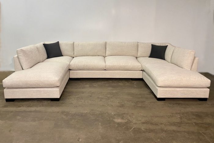 Max 3 pc Sectional - Wesley Linen