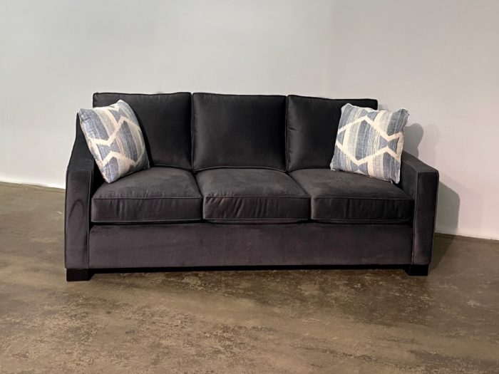 Mateo Sofa - Chrome Charcoal