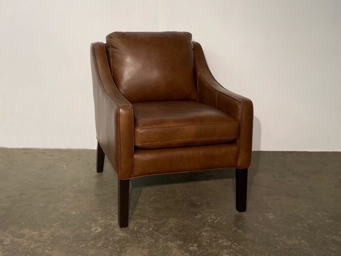 Lucy Leather Chair - Verona Brown