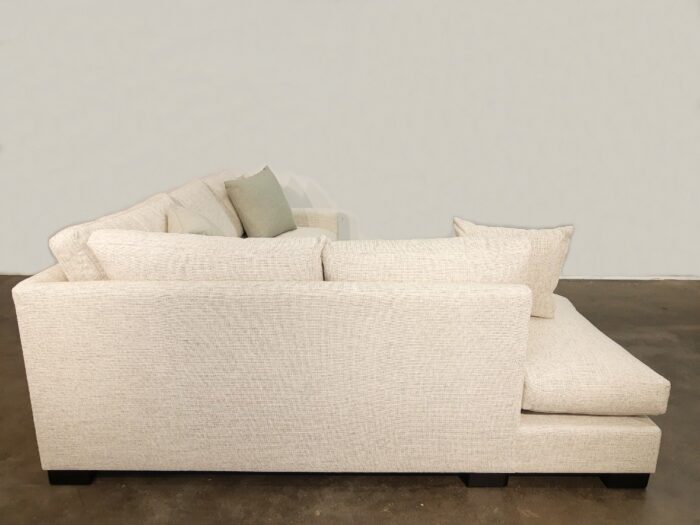 Max Sectional Sofa - LHF Chaise Return- Wesley Linen - Image 2