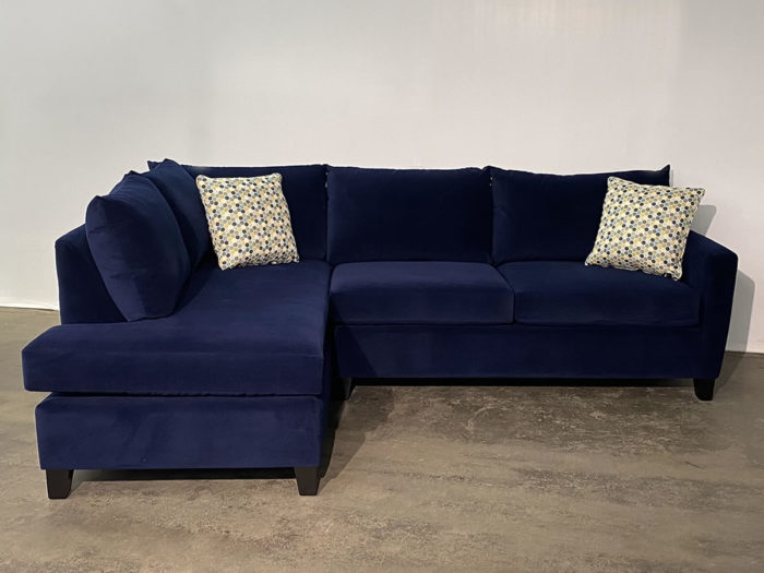 Dillon LHF Sectional - Toscana Navy