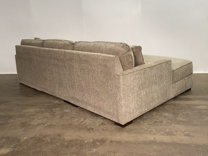 Lancaster Sectional LHF Chaise - Struttura Pewter - Image 2