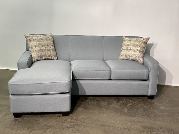 Trent Queen Sofa Bed w/ Bumper - Jitterbug Sky