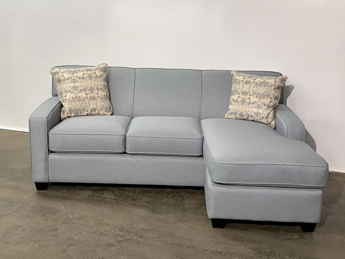 Trent Queen Sofa Bed w/ Bumper - Jitterbug Sky - Image 2