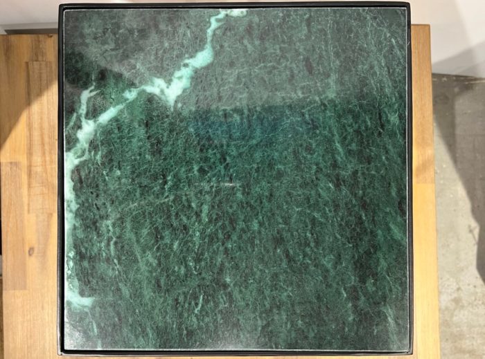 Accent Table - Green Marble Top - Image 2