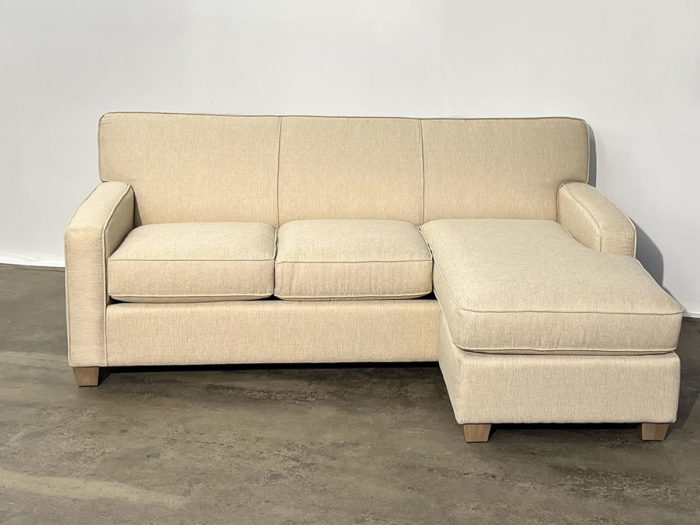 Trent Queen Sofa Bed w/ Bumper - Force Linen