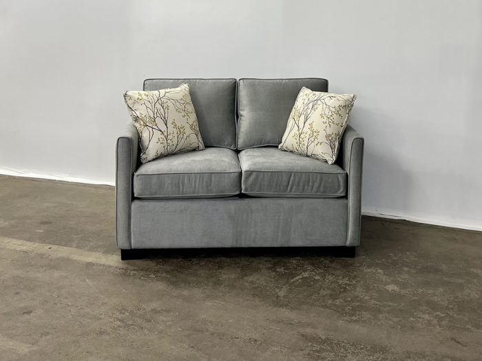 Zeta Loveseat Sofa Bed - Chrome Smoke