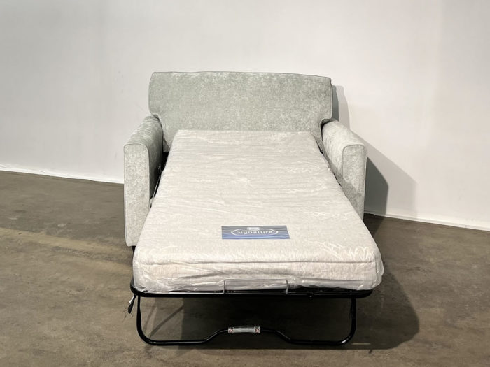 Tulum Chair and Half Sofa Bed - Cocoon Seafoam - Image 2
