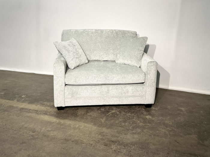 Tulum Chair and Half Sofa Bed - Cocoon Seafoam