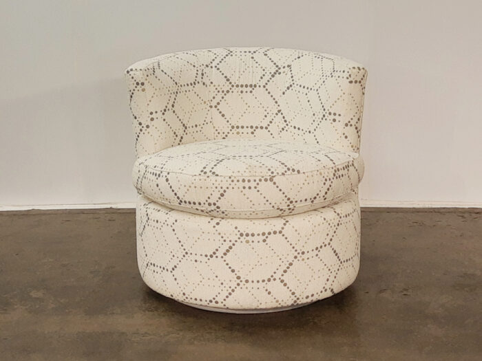 Anya Swivel Chair - Apparition Neutral