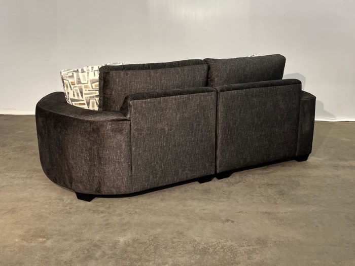 Connor LHF 2 pc Sectional - Alton Charcoal - Image 2