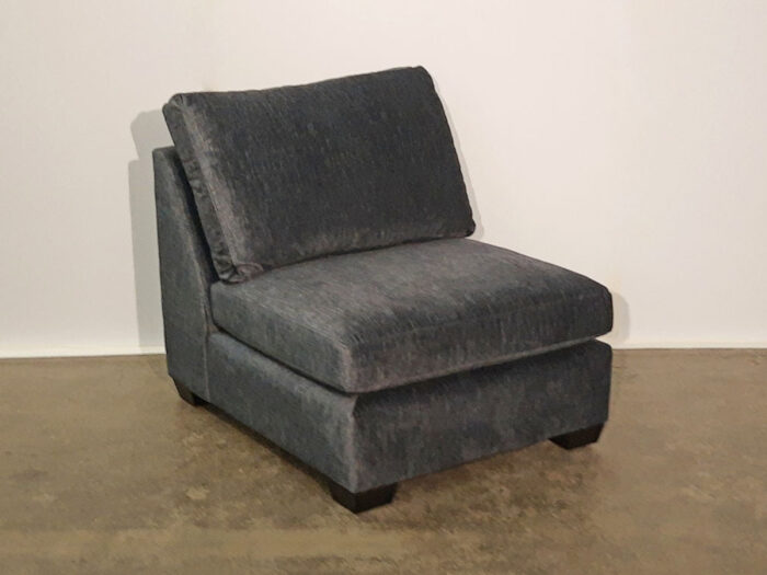 Connor Armless Chair and a Half- Alton Midnight
