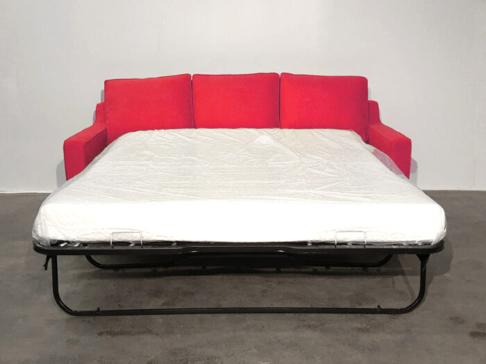 Mateo Queen Sofa Bed - Ethan Candy Apple - Image 2