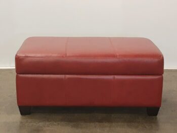 Logan Storage Ottoman – Largo Caboose Leather