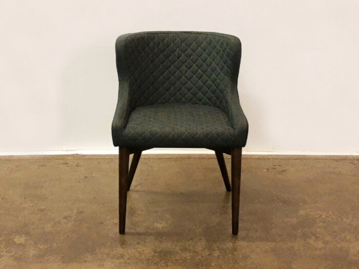 Mila Dining Chair - Dark Grey - Image 2