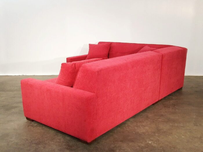 Calvin RHF 2 Pc Sectional - Breton Strawberry - Image 2