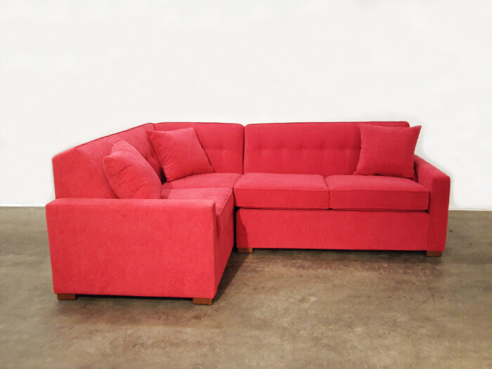 Calvin RHF 2 Pc Sectional - Breton Strawberry
