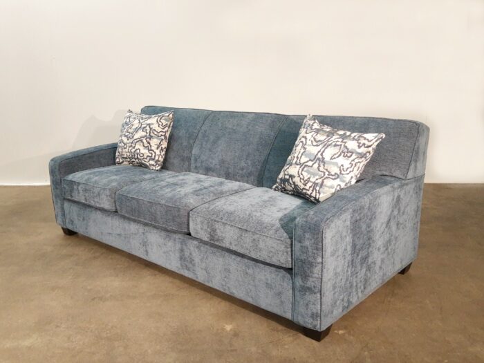 Trent Queen Sofa Bed – Zoom Navy - Image 2