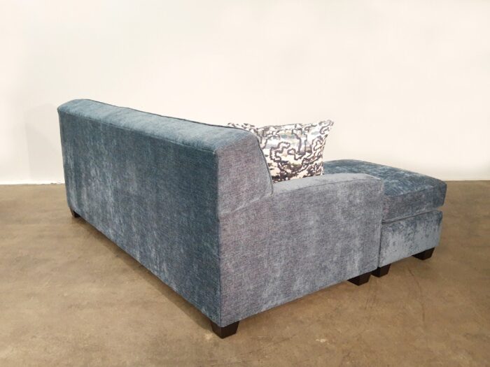 Trent Queen Sofa Bed w/ Bumper – Zoom Navy - Image 4