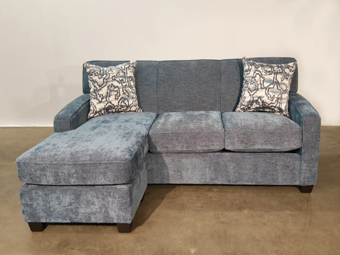 Trent Queen Sofa Bed w/ Bumper – Zoom Navy - Image 2