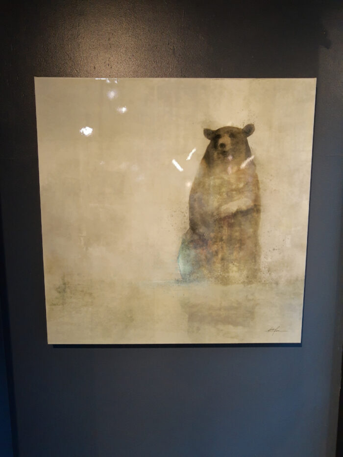 Bear Painting 30" x 30"