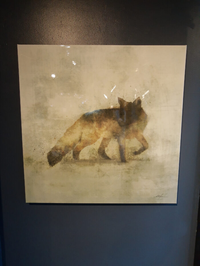 Fox Painting 30" x 30"