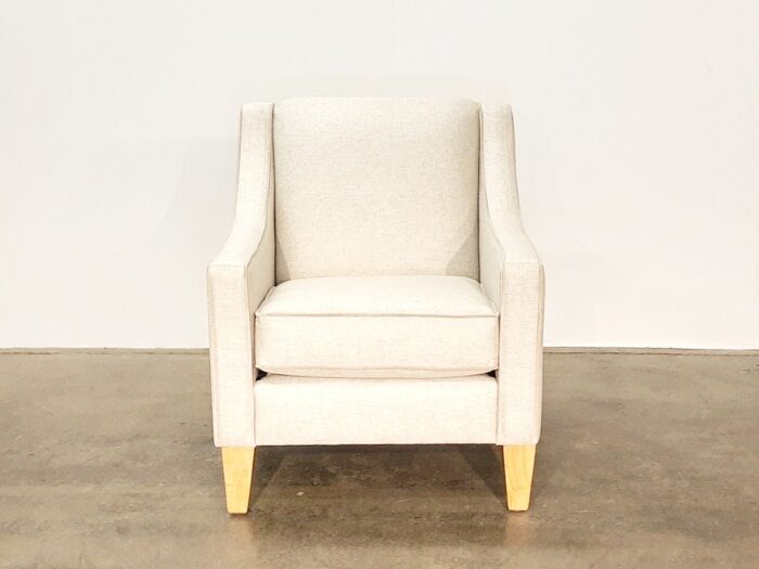 Jade Chair – Caldera Oat w/ Contrast Piping