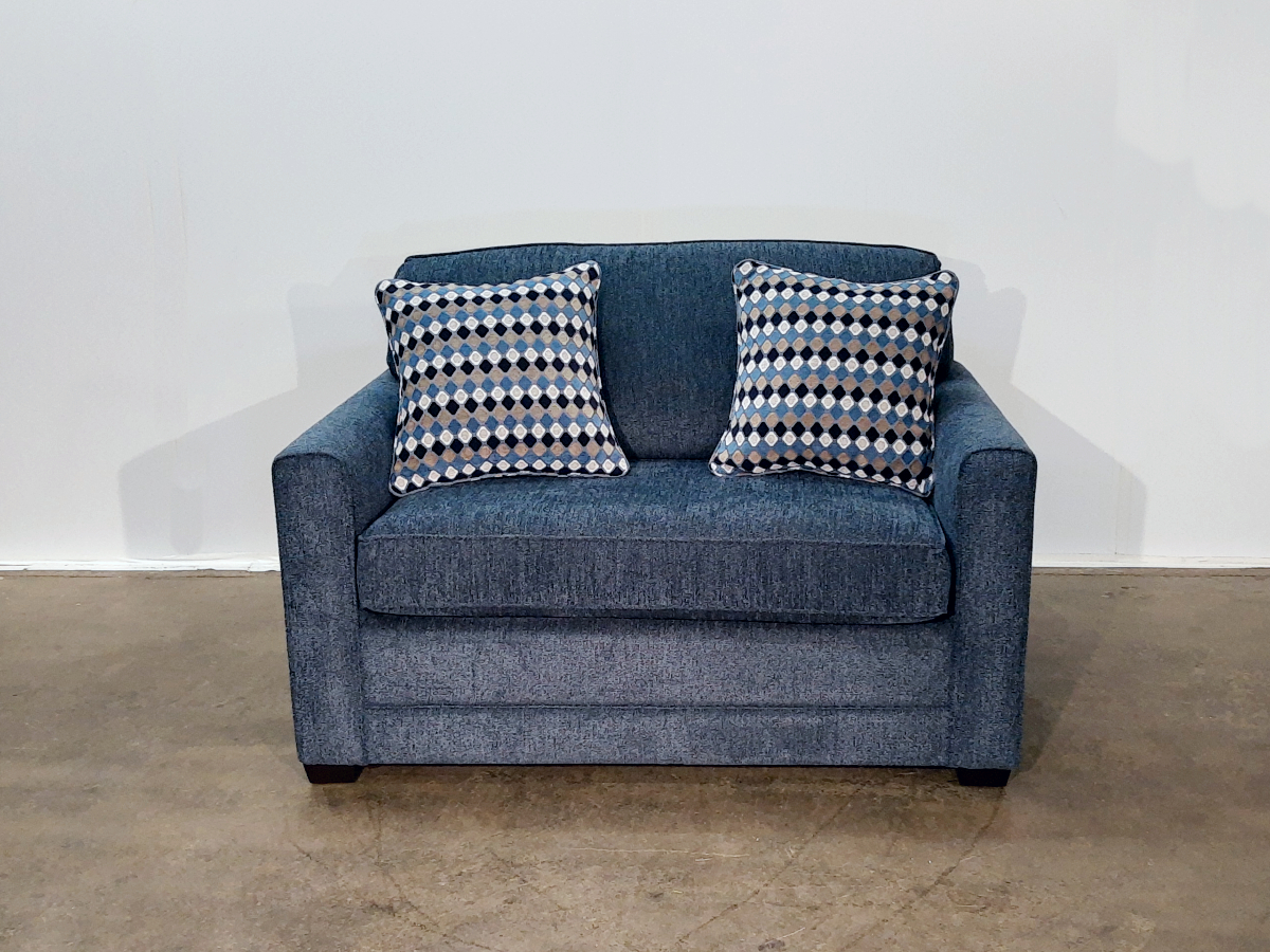 Tulum Chair and Half Sofa Bed Fonzo Blue Sofa So Good 2 Go