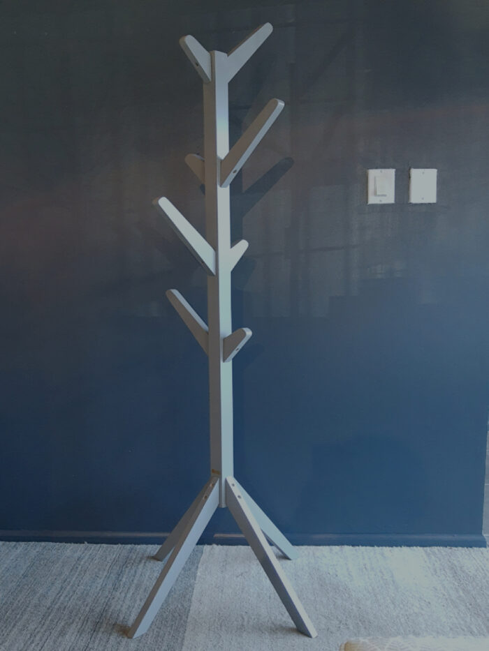 Coat Rack - Zayn - Grey Wood