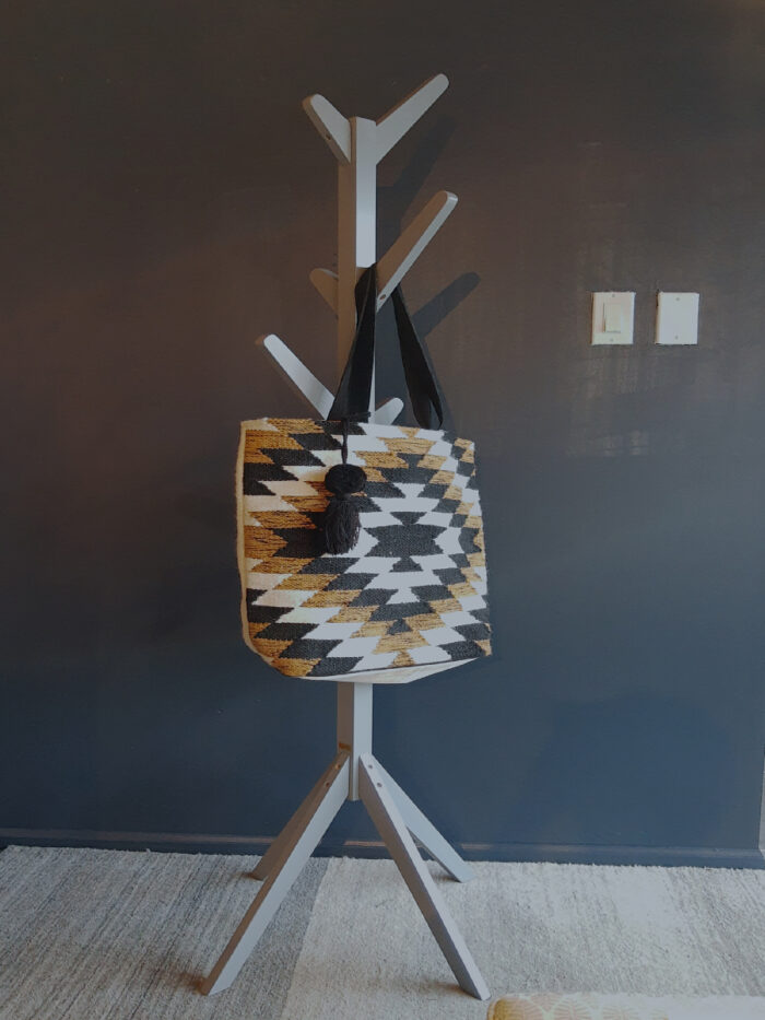 Coat Rack - Zayn - Grey Wood - Image 2