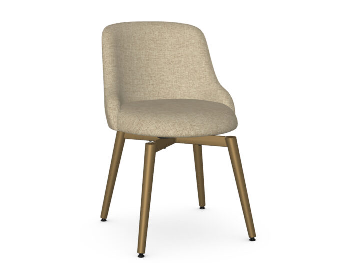 Amisco Giulia Swivel Chair- Sungold 27-Gem LA - Image 5