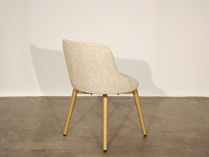 Amisco Giulia Swivel Chair- Sungold 27-Gem LA - Image 4