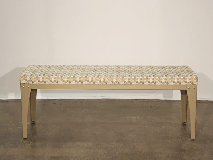 Amisco Upright Long Bench- Champagne 67-Honeycomb KP
