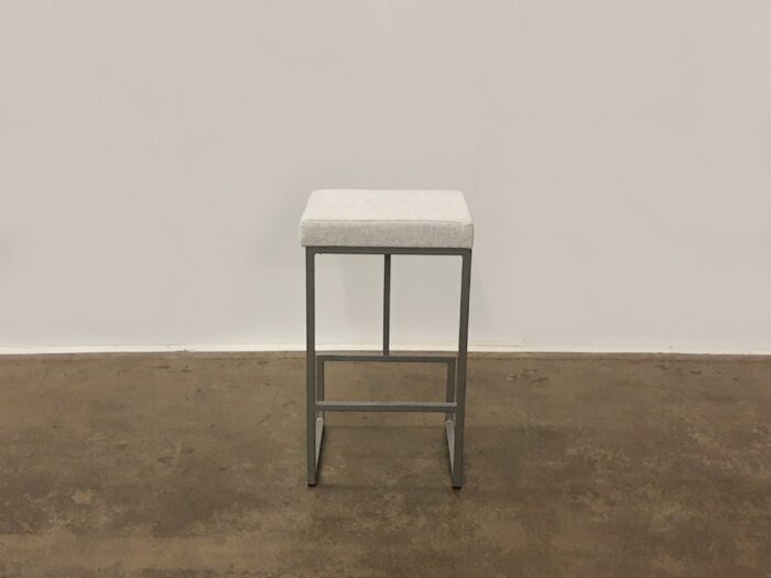 Amisco Fred Upholstered Counter Stool- Magnetite 24-Pixel BP