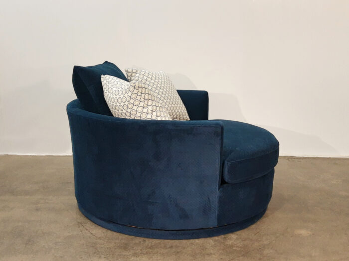 Twirl Swivel Chair – Turbo Navy - Image 2
