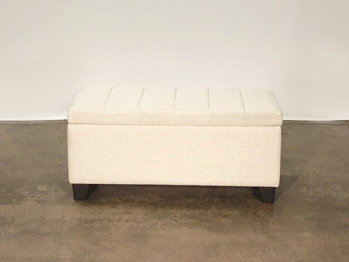Lila Storage Ottoman – Beige