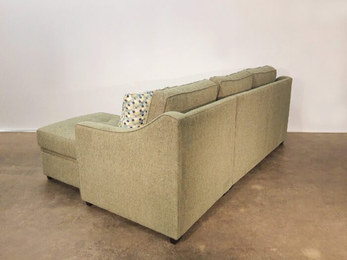 Remi LHF Sofa Bed Sectional & RHF Storage Chaise - Bombshell Forest - Image 4