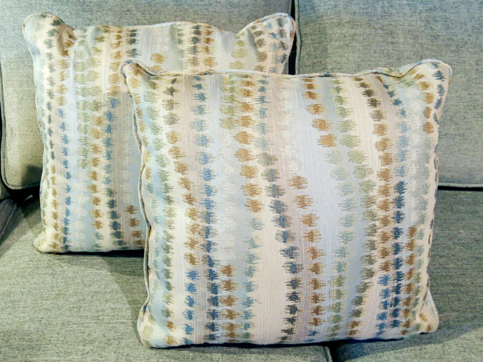 Toss Cushions - Tropez Gold Blue Pool