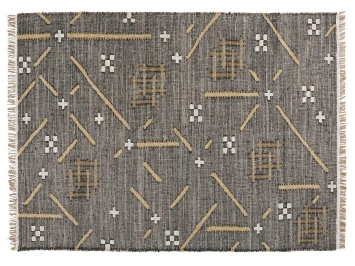 Belfast- Caviar Black- Area Rug – 5’ x 8'