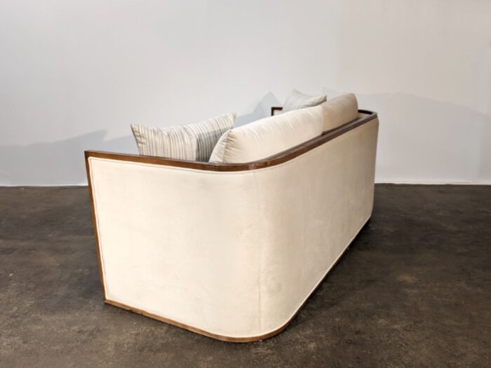 Adira Condo Sofa- Dynamic Plain Ivory - Image 2