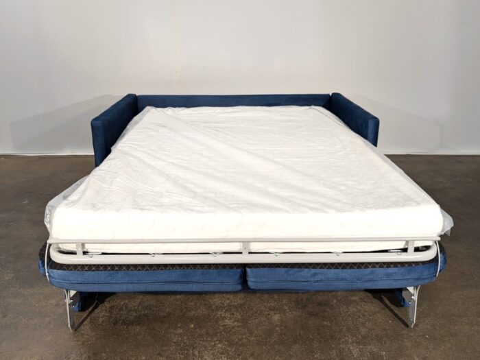 Lachlan-5 Double Sofa Bed - Misty Navy - Image 6